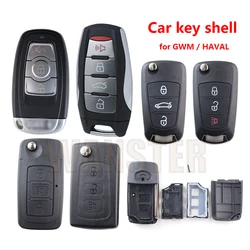 3/4 BOTTON Car Key Fob Case Shell Housing for GWM Coupe Great Wall Haval H6 H3 H5 WINGLE STEED 5 6 H1 H4 H7 H9 F5 F7 H2S C30 C50
