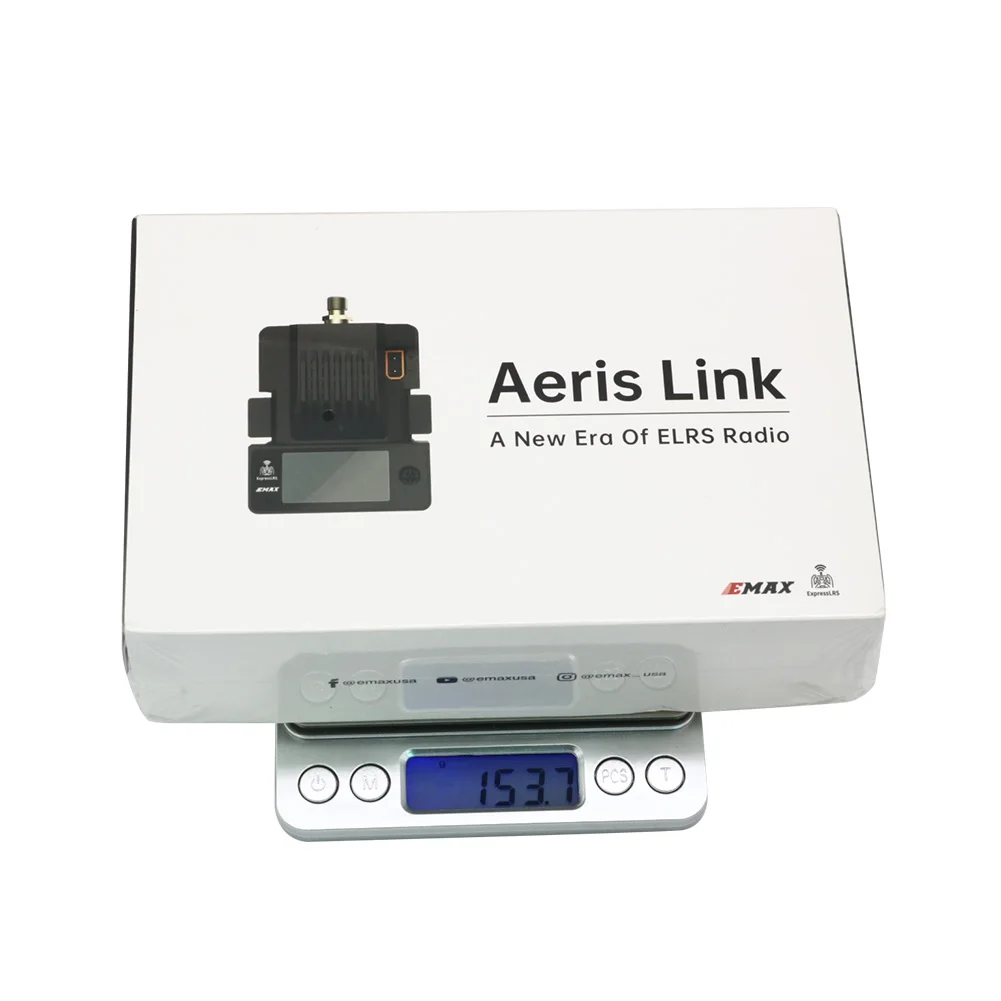 Picture 7: EMAX Aeris Link ExpressLRS ELRS TX Module 2.4G 915MHz With OLED Screen And Cooling Fan For RC FPV Drone