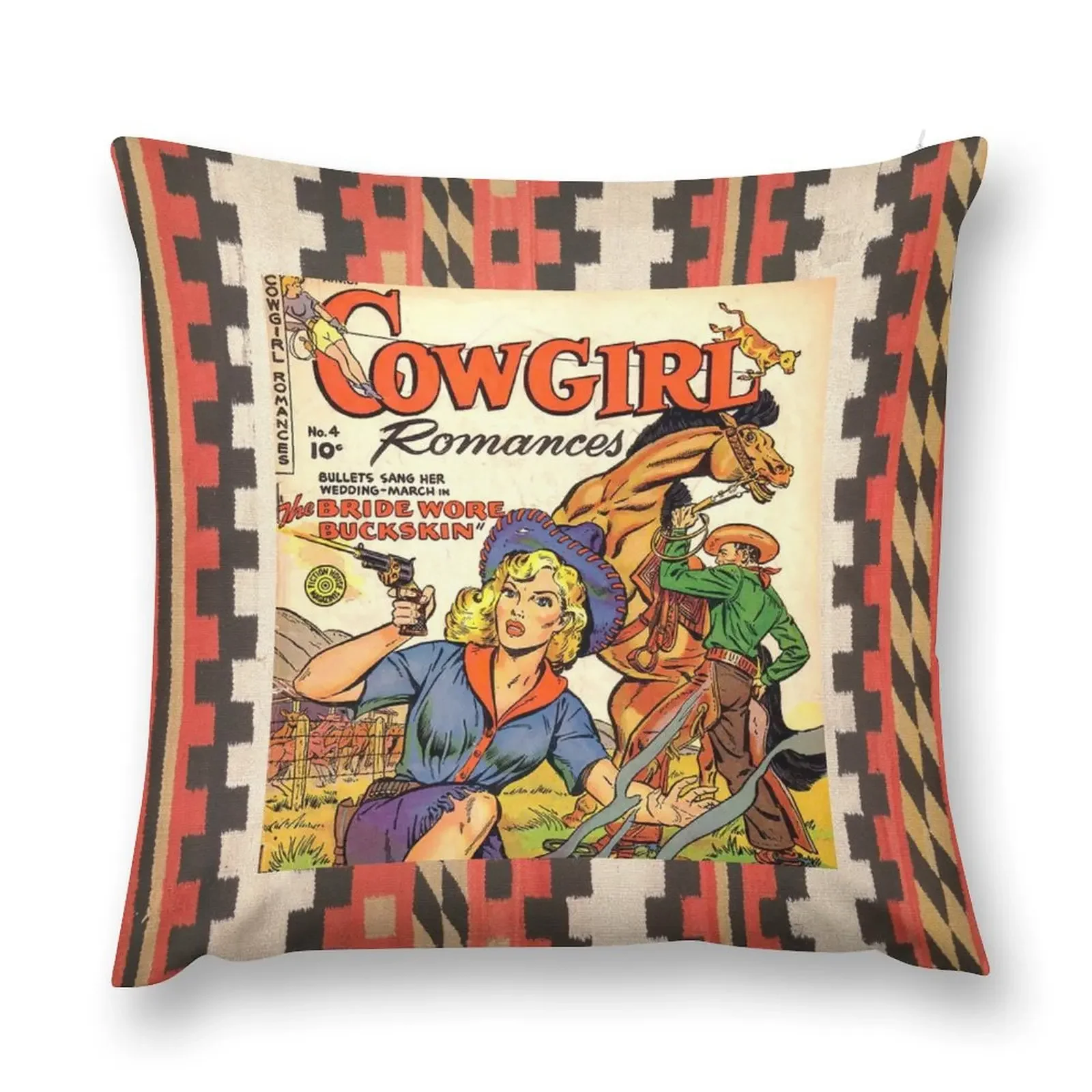 

Wanna be a Cowgirl Throw Pillow Pillow Case Decorative Cushions pillow