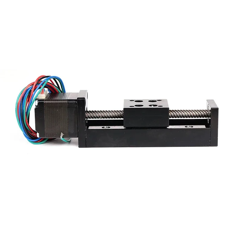 NF Micro Precision 28 Linear Stepper Motor Guide Rail Slide Rable T-Shaped Screw Electric Slide Rail Module