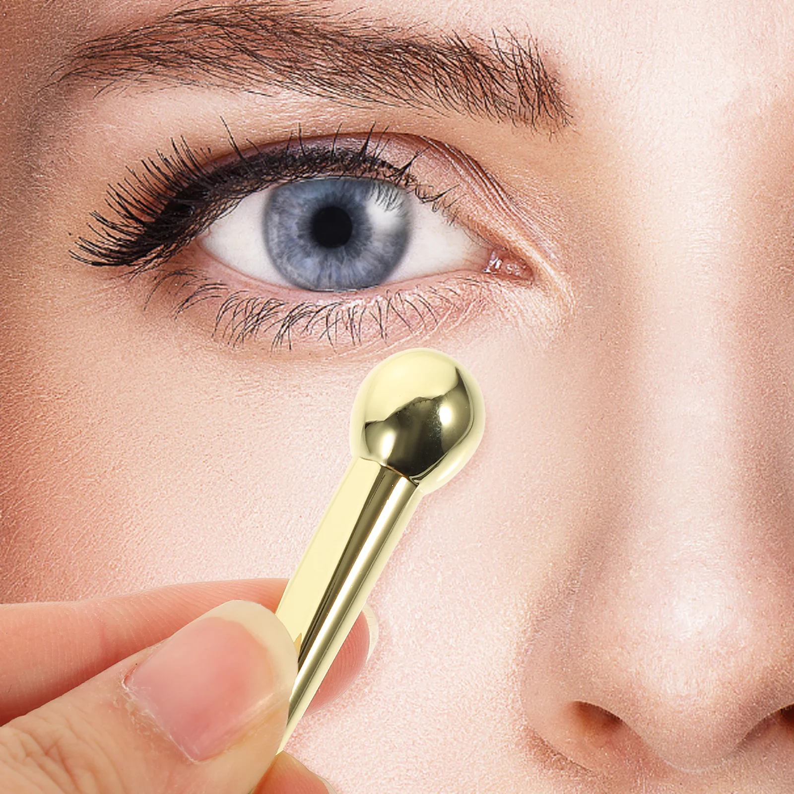 2 stücke Massage Werkzeug Tragbare Gesichts Schönheit Gerät Für Creme Absorption Reduziert Schwellungen Falten Augenringe Glatte Haut Auge