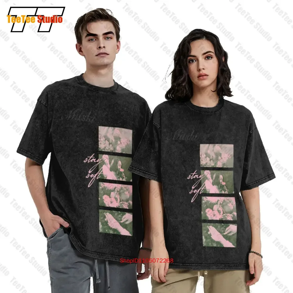 Mitski 2022 Vintage Oversized T-Shirt Blue Diner Merch Lauren Hell Mitsk EJ4Q