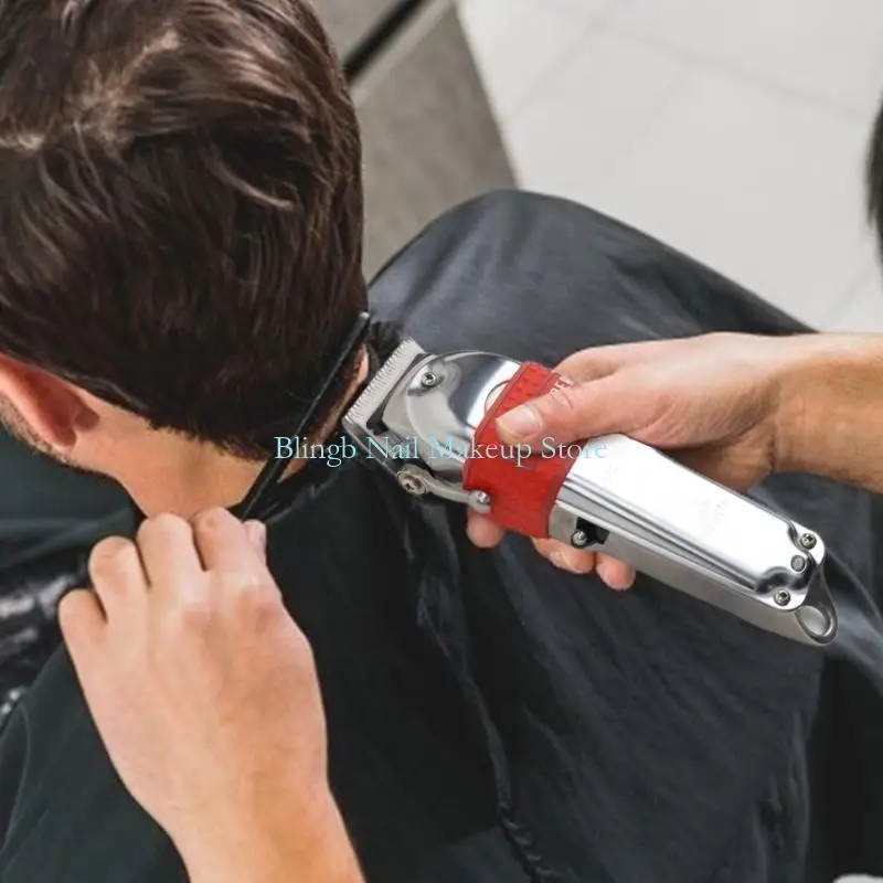 28TA 5Pcs Barber Clipper Grip Non Slip Bands Electric Hair Cutter Holder Sleeve Cover view 5