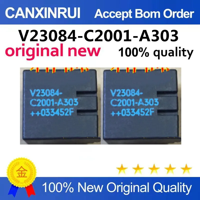 (5-100 шт.)V23084-C2001-A303; Сбойка центрального замка в автомобиле Чип автомобильного реле TYCO