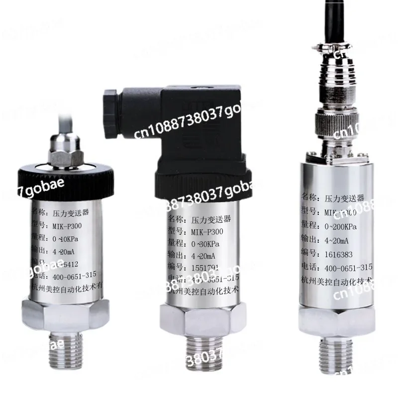 Meikong Diffusion Silicon Pressure Transmitter Sensor High Precision 4-20mA Hydraulic Pneumatic Oil Pressure Transmitter