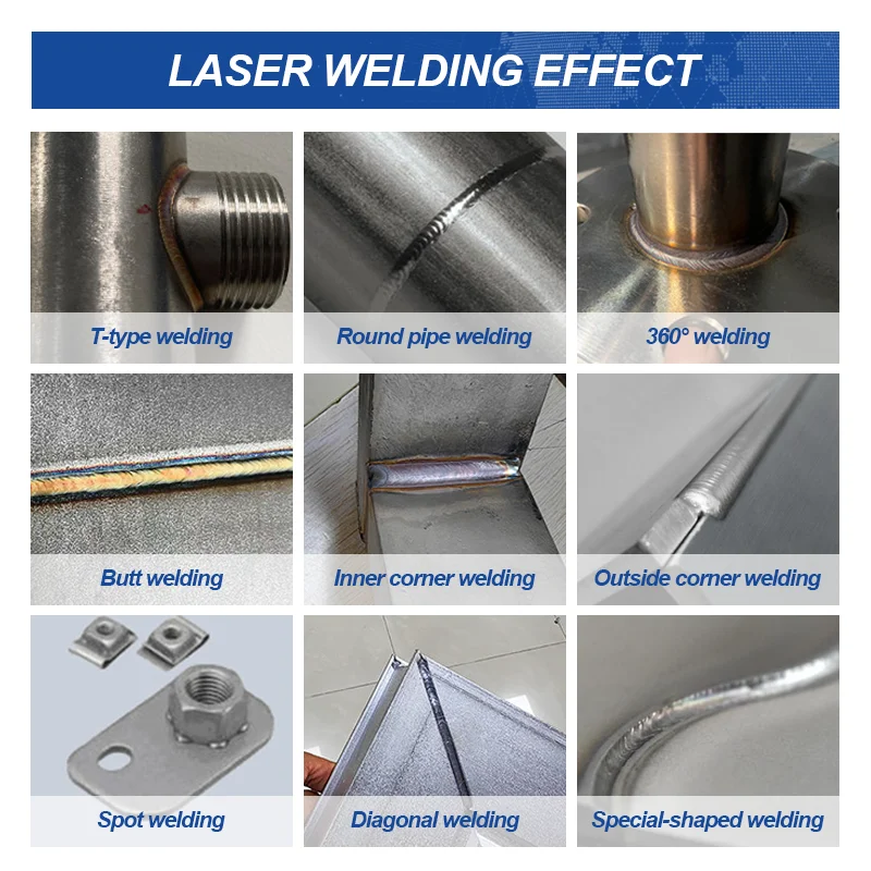 Hot Sale Fiber Cutting 1500W/2000W/3000W 3 In 1 Laser Lightweld Welding Hine For Factory And Store