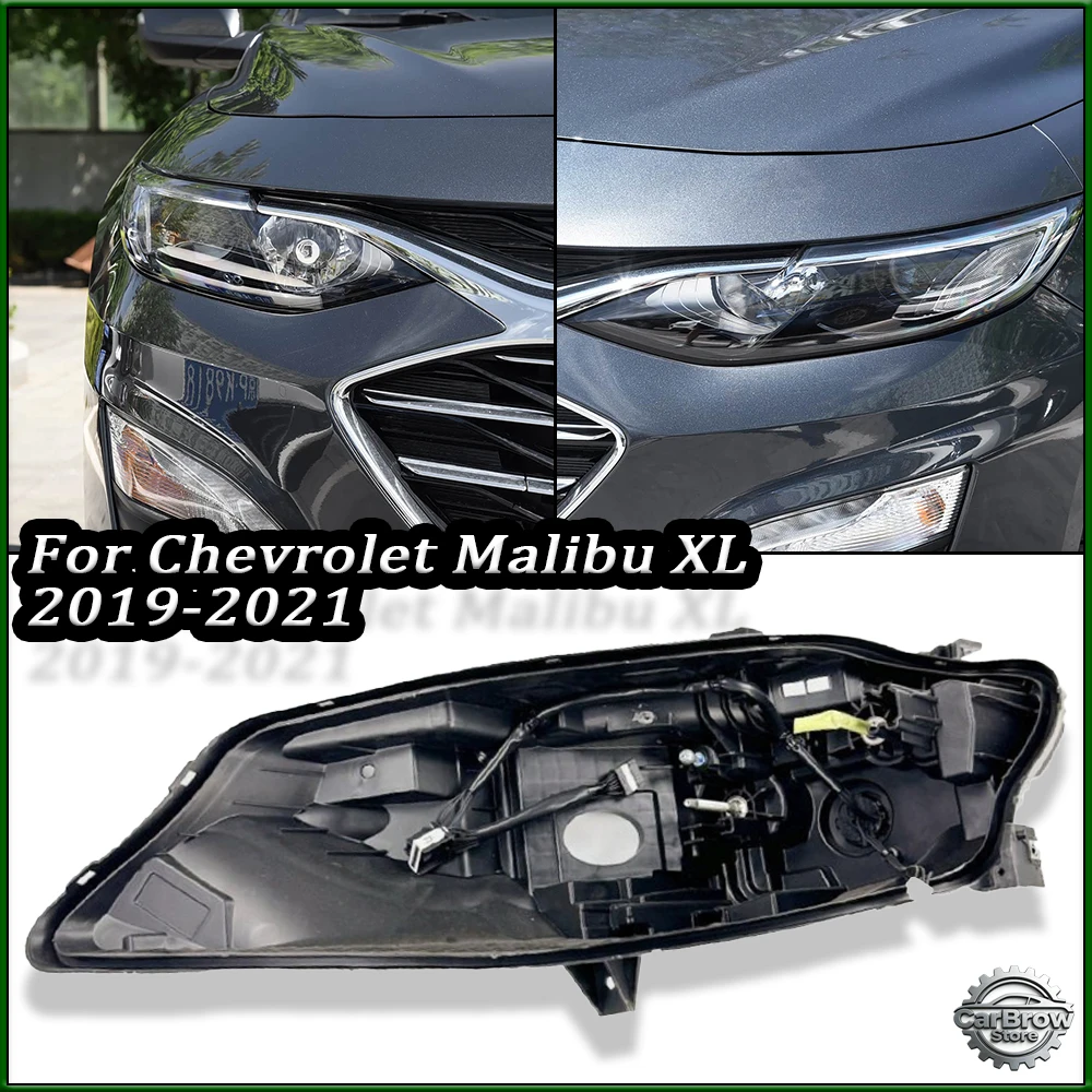 

Headlight Base Headlamp House For Chevrolet Malibu XL 2019 2020 2021 Car Rear Base Front Auto Headlight Back House