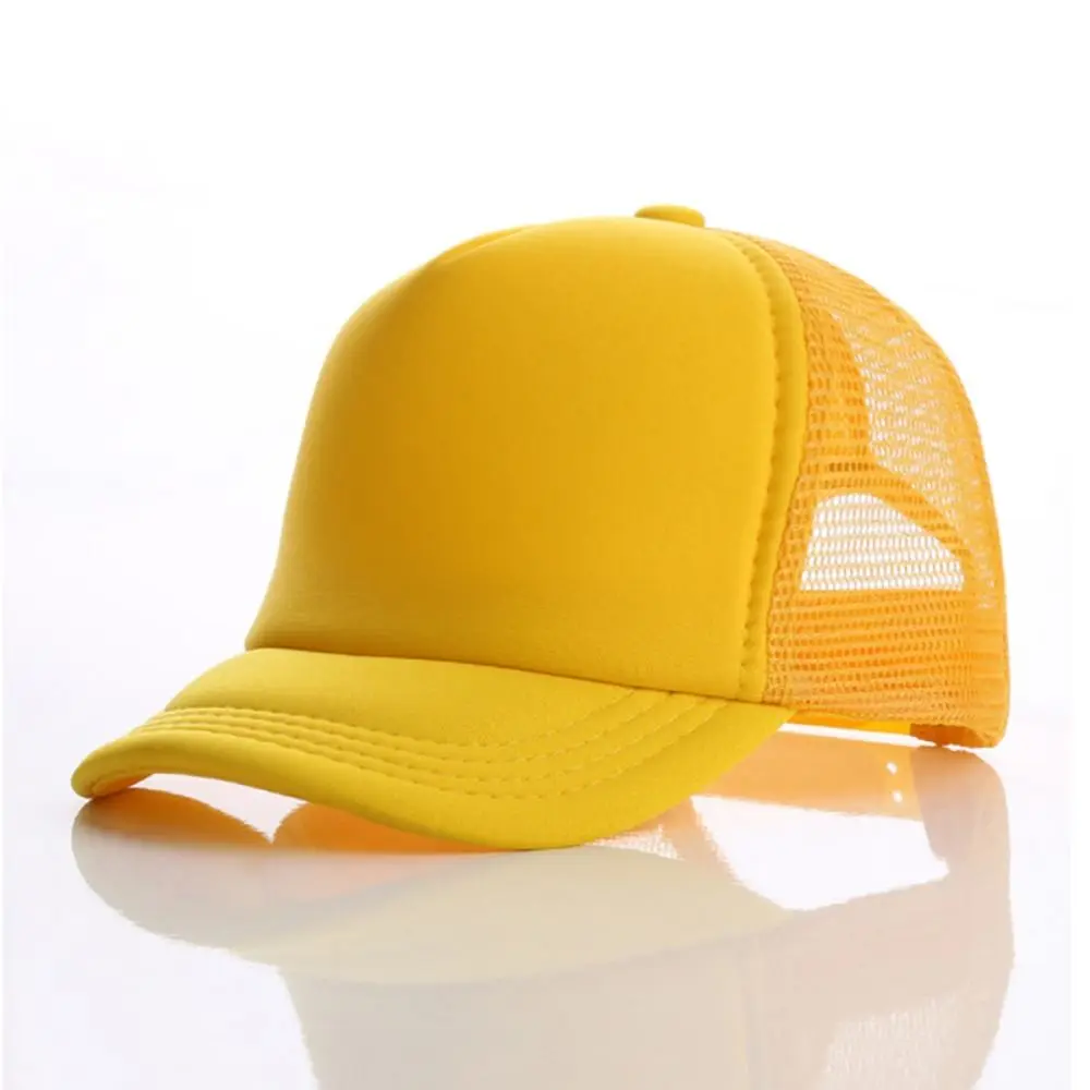 

Fashion Adjustable Children Baseball Cap Breathable Casual Mesh Hip Hop Hats Terylene Lightweight Visors Hat Summer