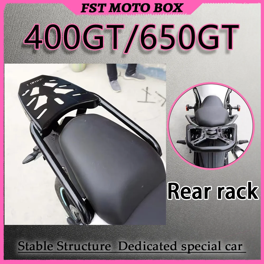 FOR 400GT/650GT Modified Tail Box Rack Reinforced MultiLayer Electrophoretic Anti-Corrosion Rust-Proof Shock-Absorbing Anti-Bump