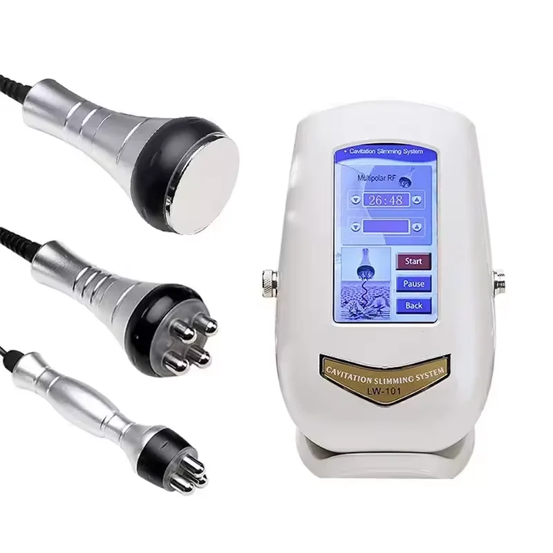 40K Lipo Cavitation Ultrasonic 3 in 1 Slimming Machine for Fat Removal, Anti Cellulite Weight Loss Skin Tightening