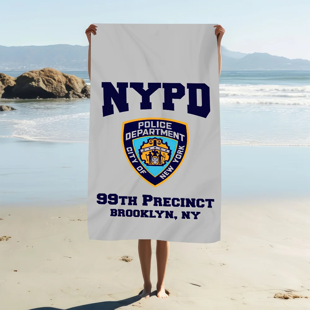 Modisches, luxuriöses N-NYPD-Handtuch, Strand, schnell trocknend, weiche Pool-Handtücher, Geschenk für Reisen, Fitnessstudio, Dusche, Camping, Sport
