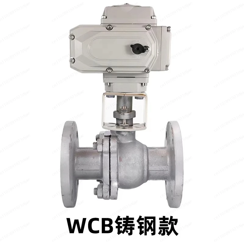 Electric flanged ball valve Q941F-16P/C stainless steel cast steel high temperature ball valve