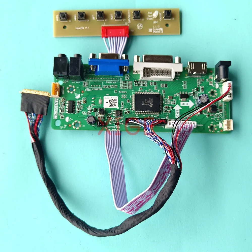 

Kit DIY Driver Controller Board For CLAA156WB11A CLAA156WB13A VGA DVI 15.6" Laptop Screen HDMI-Compatible 40-Pin LVDS 1366x768