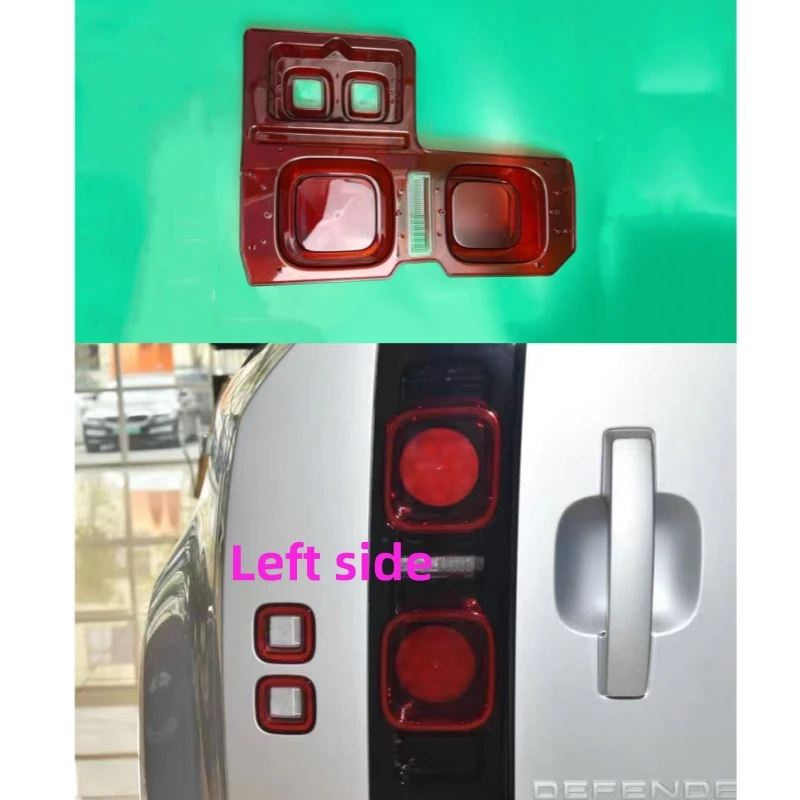 

For Land Rover Defender 2020 2021 2022 2023 2024 Rear Taillight Shell Replacement Brake lights Shell Taillight Glass Rear Cover