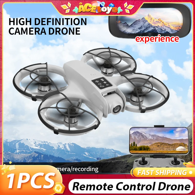 

2.4G FPV Remote Control Drone HD Camera Brushless Motor Dual Control With Eyeglass Toys Set Kids Electric Drone Toys Set Gifts