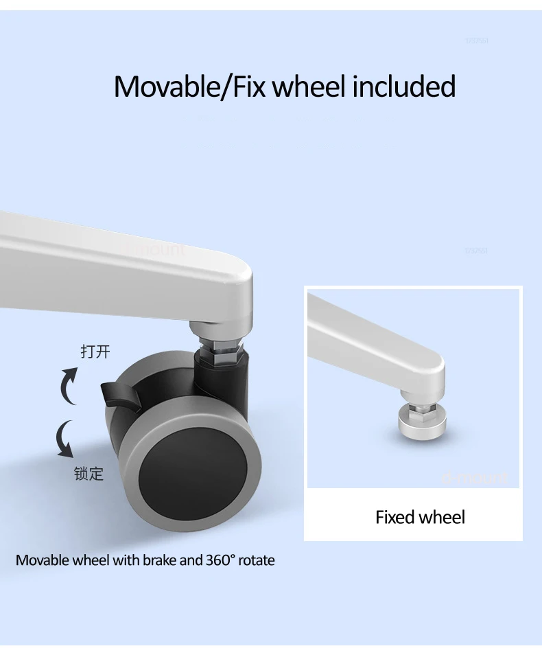UT-2 Ergonomic Full Motion 2in1แล็ปท็อปขาตั้งแป้นพิมพ์สนับสนุนความสูงปรับย้ายโต๊ะโน๊ตบุ๊ค Home Office