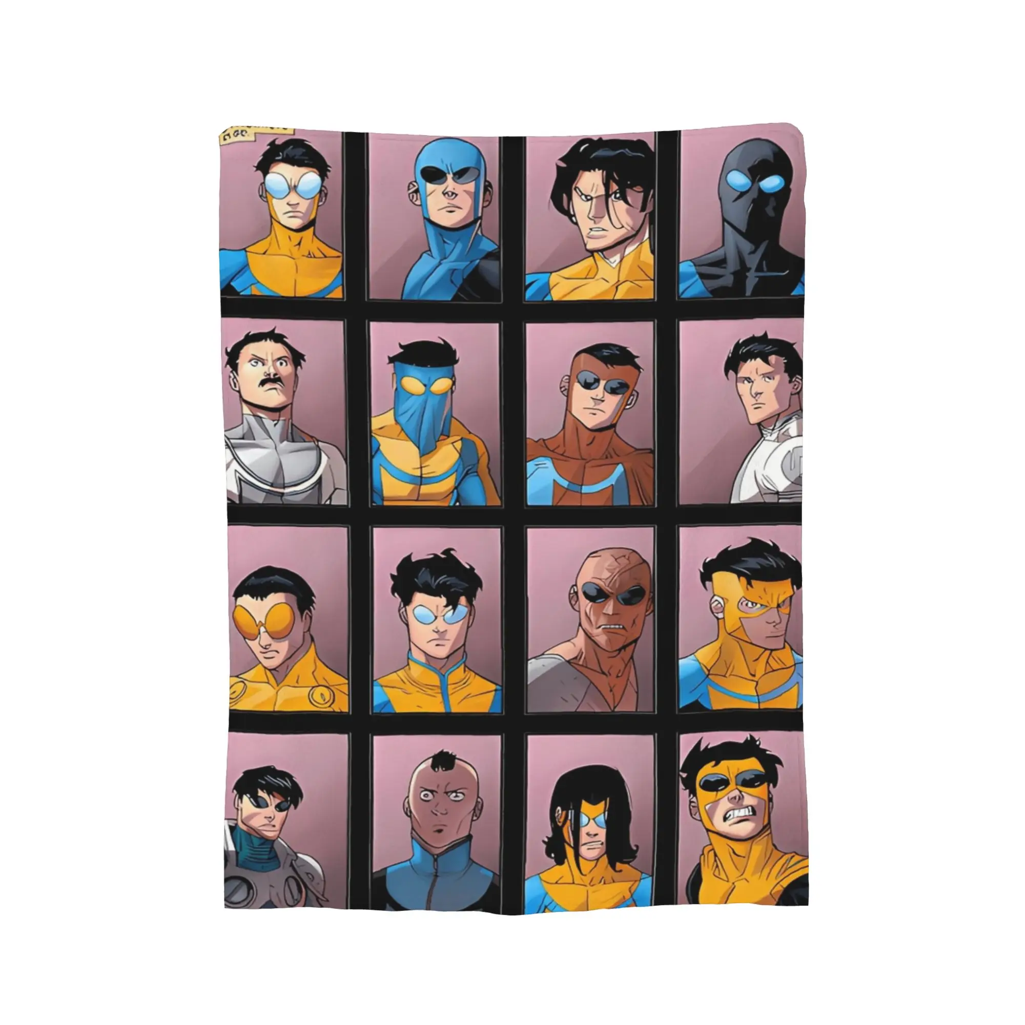 Invincible Variant Blankets Coral Fleece Plush  Lightweight Throw Blanket for Car Sofa Couch Bedspread