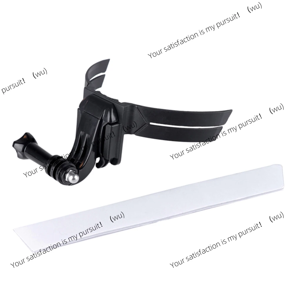 Suporte de queixo para capacete de motocicleta, suporte para dji action 2, rosto inteiro para gopro hero 10 9 8 7 yi, acessório para câmera de ação
