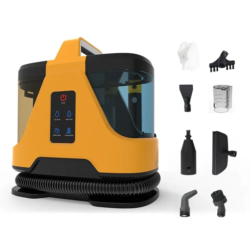 

New Design High Pressure Steam Spot Stain Remover Multipurpose Portable Carpet and Upholstery Clean Steam Cleaner for Home