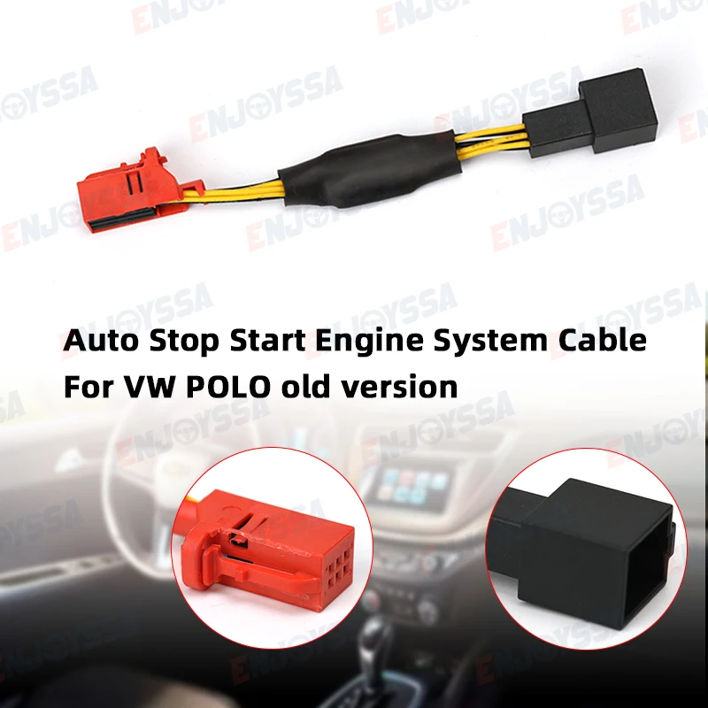 For Volkswagen Polo Old Version Automatic Stop Start Engine System Off Device Plug Stop Canceler Disable Cable