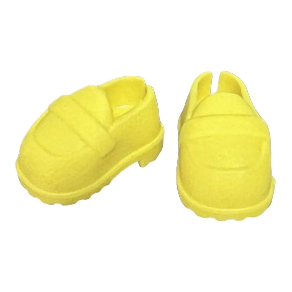 3.5x2.1cm Silicone Shoes Multiple Styles Dressing Replacement Cotton Doll Shoes DIY Hand-made Mini Dolls Shoes Miniature Fashion