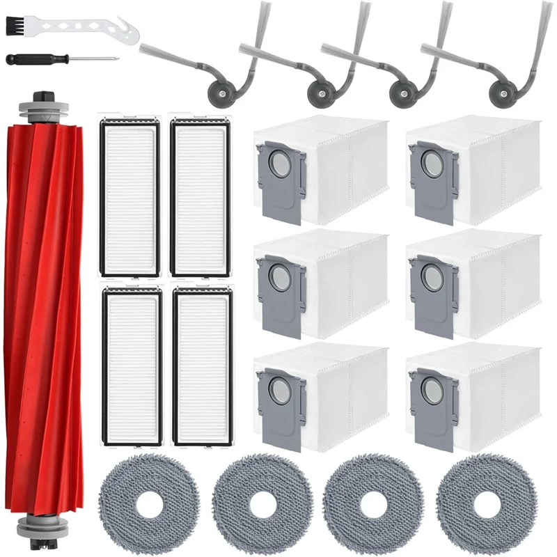 KEOL-Roborock QV 35A QV 35S QR 598 QR 798 로봇 식 진공 청소기 액세서리 키트 용 교체 부품