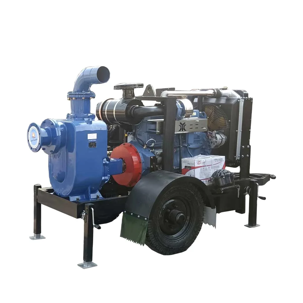 6inch Diesel Engine Dewatering Monoblock Self Priming Pump Sea Water Self Priming Pump