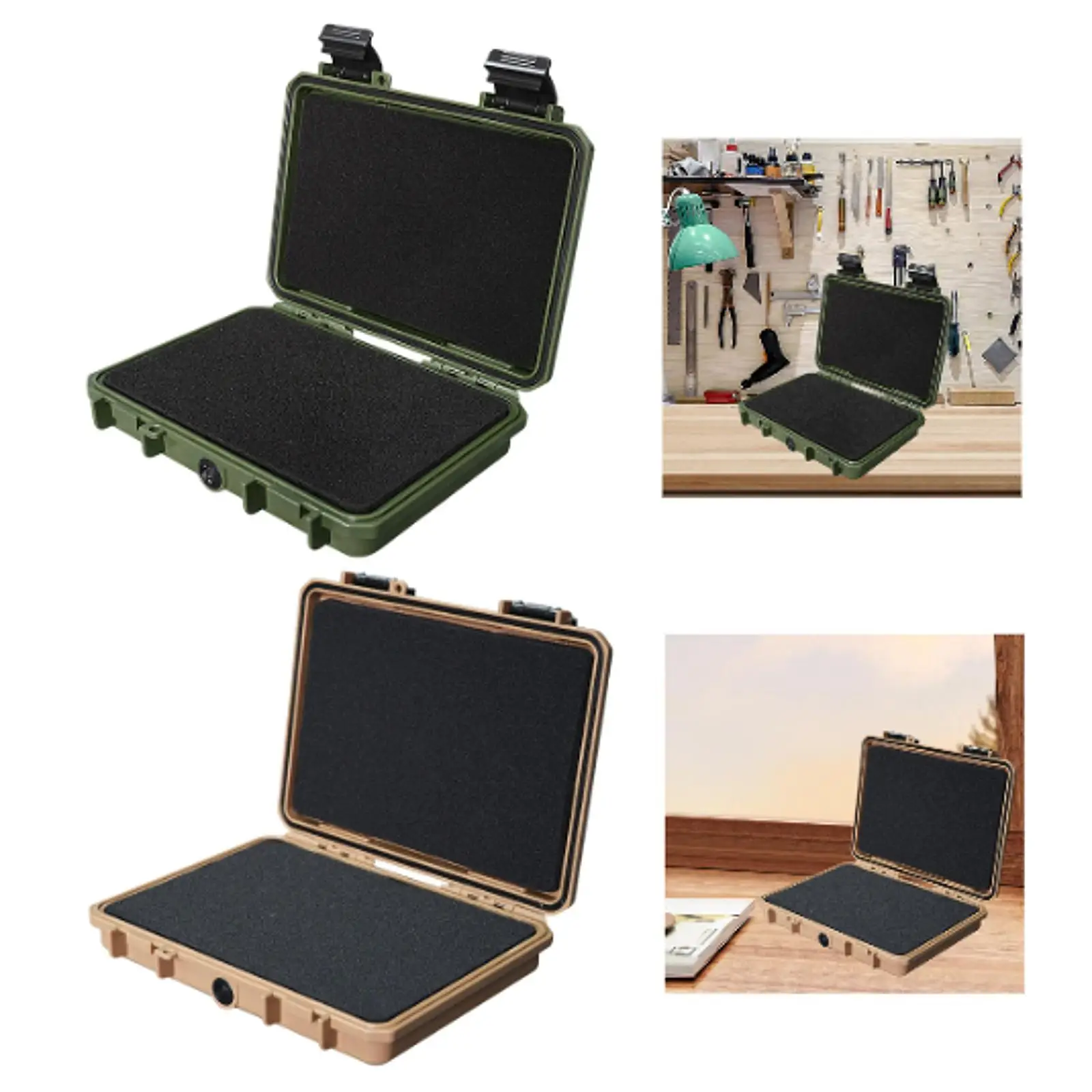 

Водонепроницаемый жесткий футляр для хранения, профессиональная защита с пенопластовой защитой