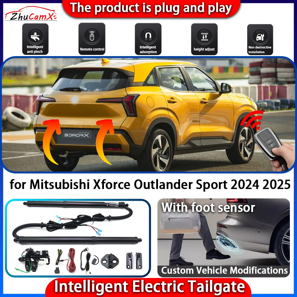 

Smart Powered Tailgate System for Mitsubishi Xforce Outlander Sport 2024 2025 Automatic Intelligent Trunk Lift Control Kit