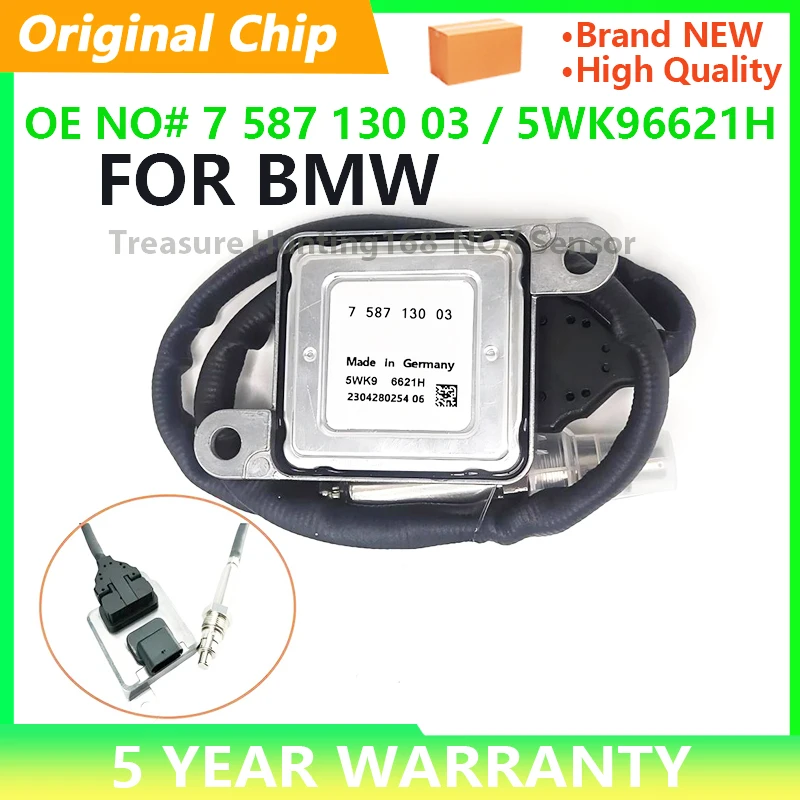 

5WK96621H 758713003 11787587130 For NGK Probe Nox Sensor High Quality Chip For BMW E81 E82 E87 E88 E90 E91 E92 E93 LCI N43 116i