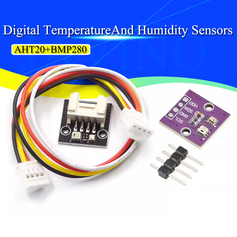 AHT20+BMP280 High Precision Digital Temperature And Humidity Atmospheric Pressure Sensor For Arduino