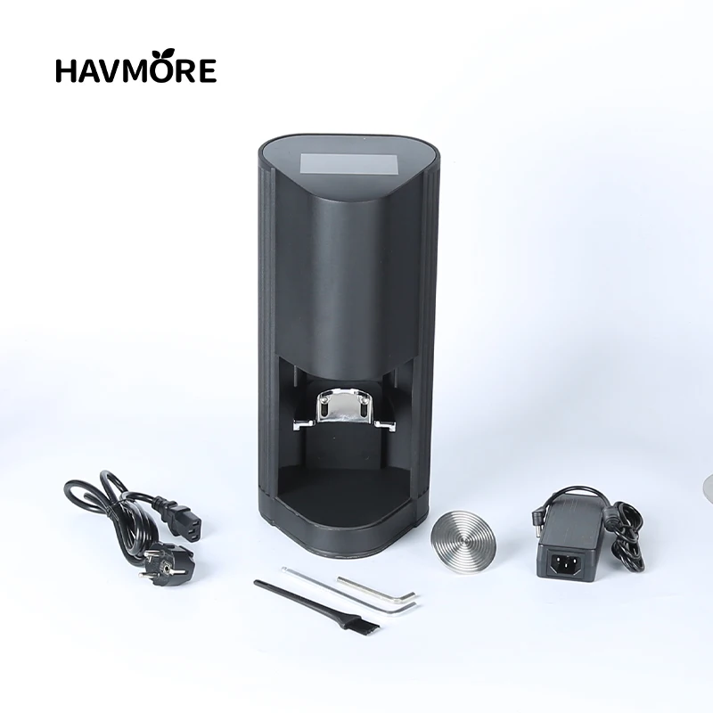 Automatic Electric 58.35MM Coffee Tamper Machine Coffee Powder Screw Press Tamper Hammer Machine