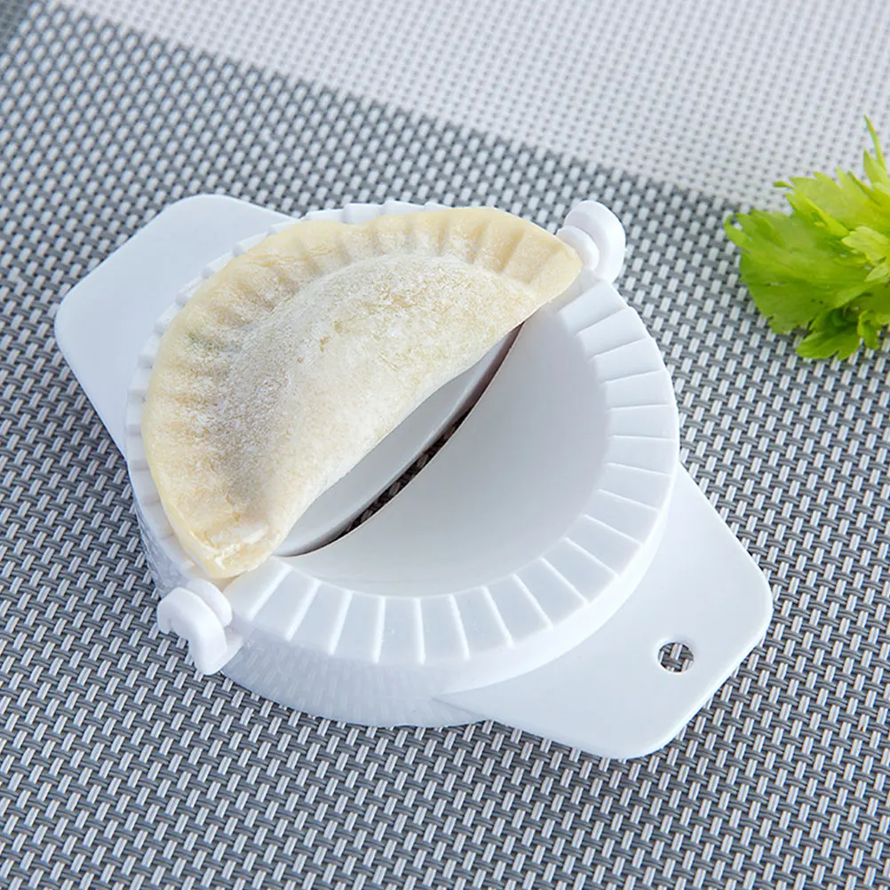 

3 Pcs Dumpling Mold Maker Tortilla Press Skin Compact Machine Manual Orange Beginner Practical Kitchen Helper DIY Tool