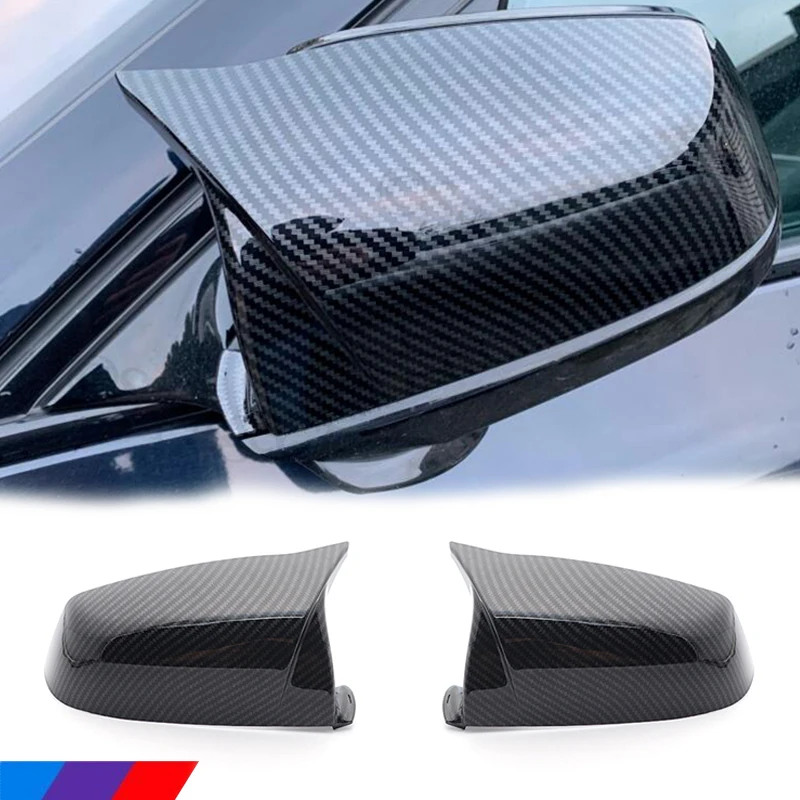 

Carbon Fiber Look Car styling M style Replacement Mirror Cover for BMW 5 6 7 serie F01 F02 F03 F04 F06 F07 F10 F11 F12 F13