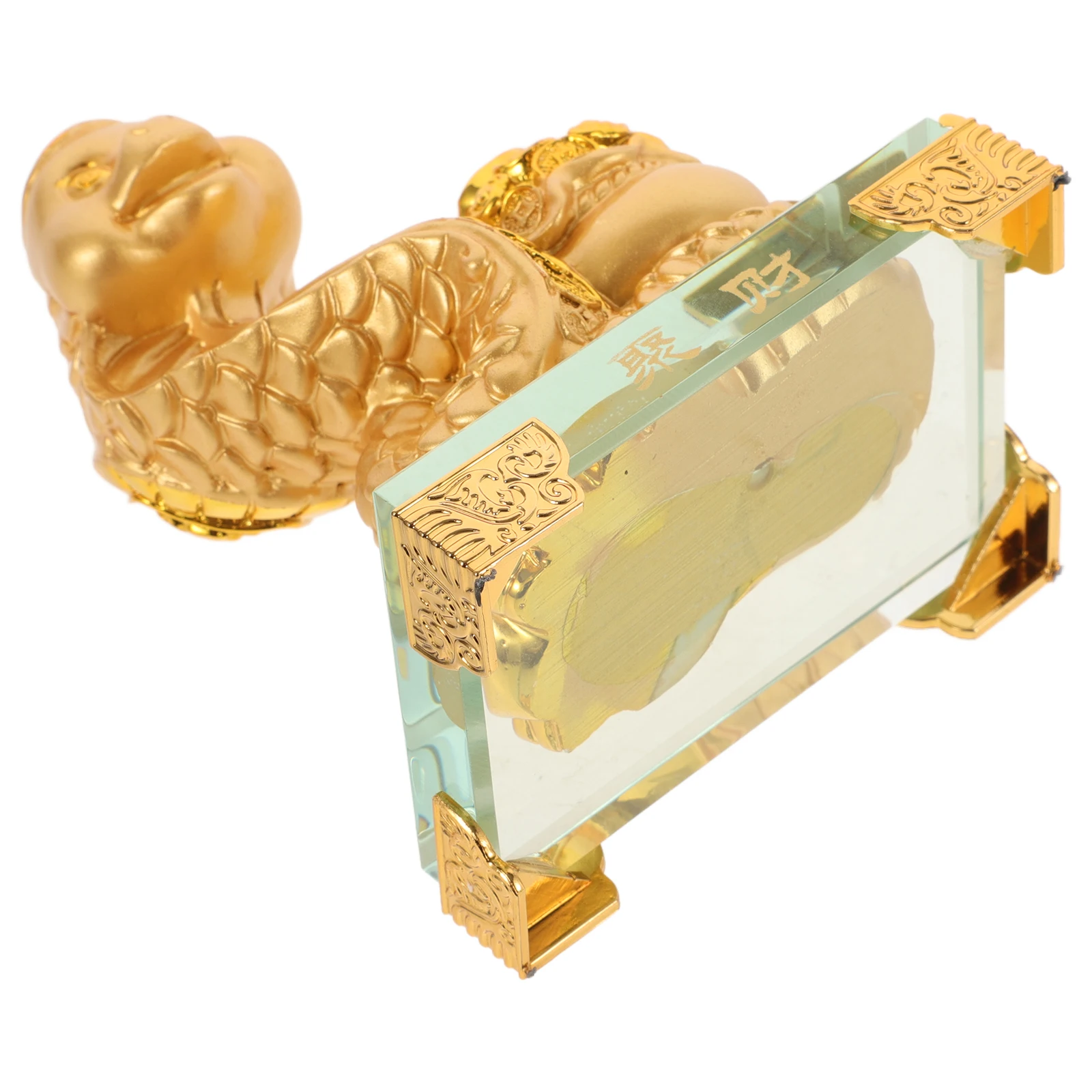 

Decor Elegant Alloy Zodiac Statue Desktop Indoor Tabletop Car Ornament Crystal Modeling Detail