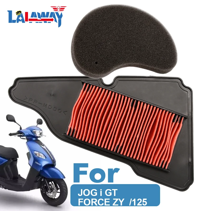 

Scooter Motorcycle Air Filter Motor Bike Intake Cleaner For YAMAHA JOG-i GT FORCE ZY 125, Air Filter Transmission Case Sponge