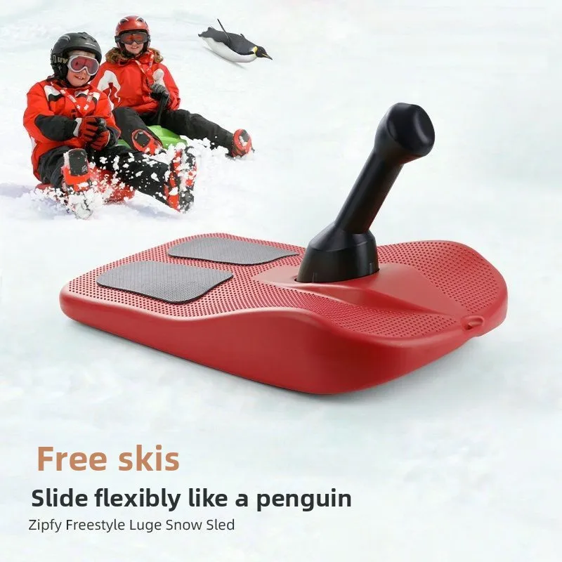 

Зимняя уличная детская сноуборд, утолщенная износостойкая доска, доска для травы, ползание, плуг, игра в снег, лыжный автомобиль