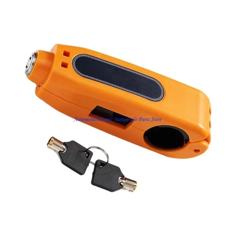 H7BDオートバイグリップロックブレーキ/ハンドルバー/スロットルロック自転車、スクーター、モペット、またはATV盗難防止オートバイロックに適しています