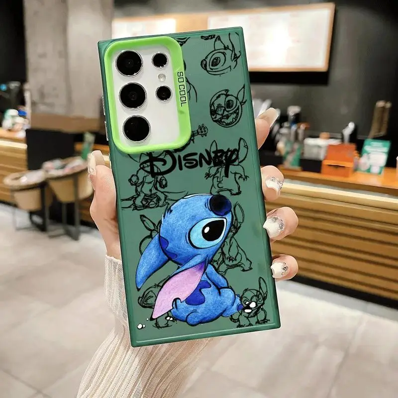 Stitch The Baby Disney Phone Case For Samsung Galaxy S23 Ultra S24 Ultra S20 FE S21 S22 Plus S10 S23 5G Note20 Ultra Cover