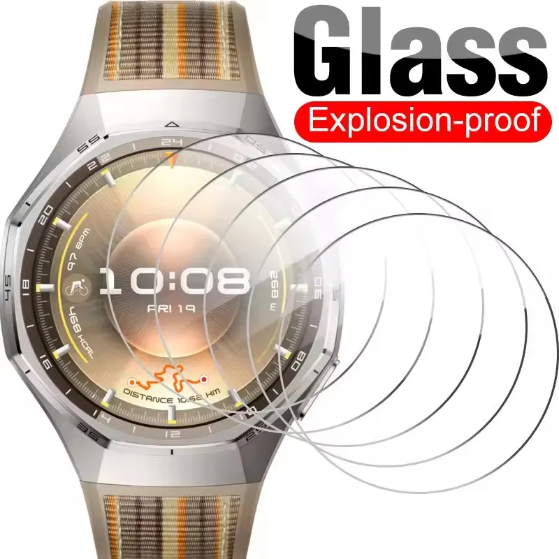1-5Pcs HD Clear Tempered Glass for Huawei Watch GT 6 46/41mm Screen Protector Anti-scratch Film for Huawei Watch GT6 Pro 46mm