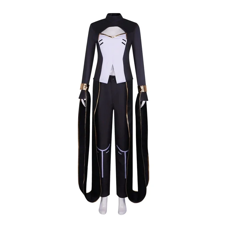 Fantasia Movie X-Force Storm Cosplay Uncanny Black Costume Women Men Halloween Uniform Carnival Role Play Disguise Stage Outfits
