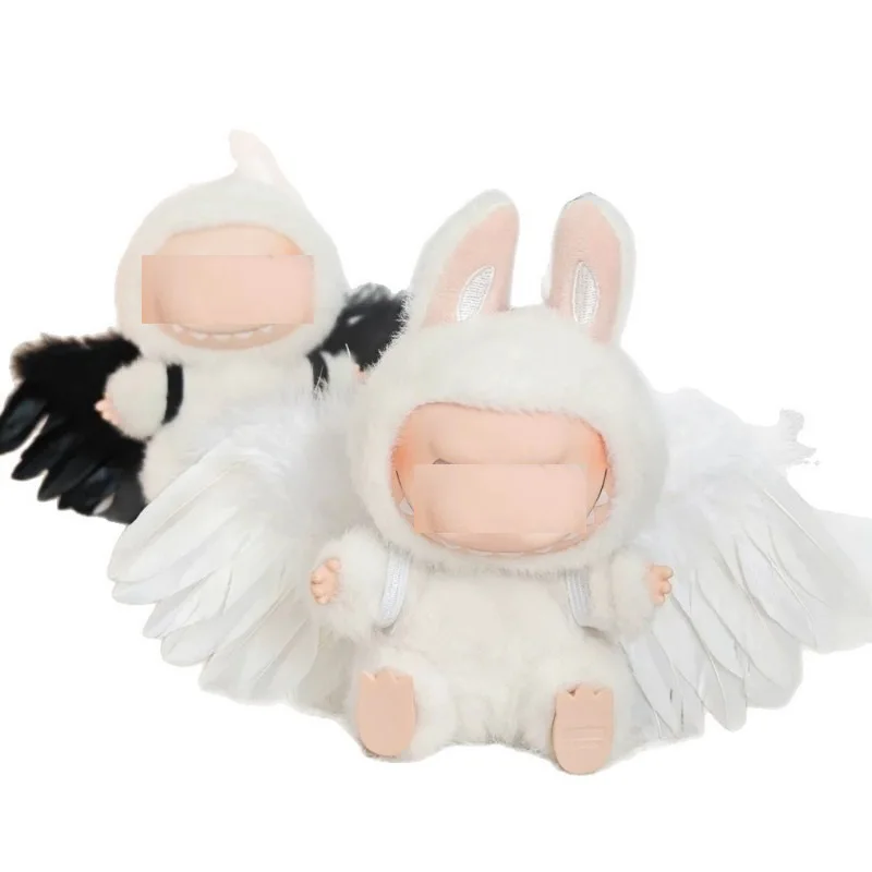 

Lalka Labalbubu 17 Cm Designer Labubu Clothes Dresses Angel Wings Outfit Baby Clothes LBBFZ02