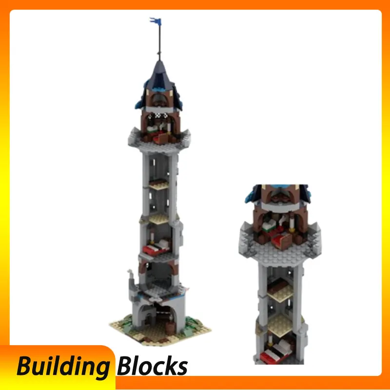 

Spot MOC-234708 568pcs Medieval Castle DIY Small Particle Assembly Building Blocks Educational Toy Model Gift Set Ornaments