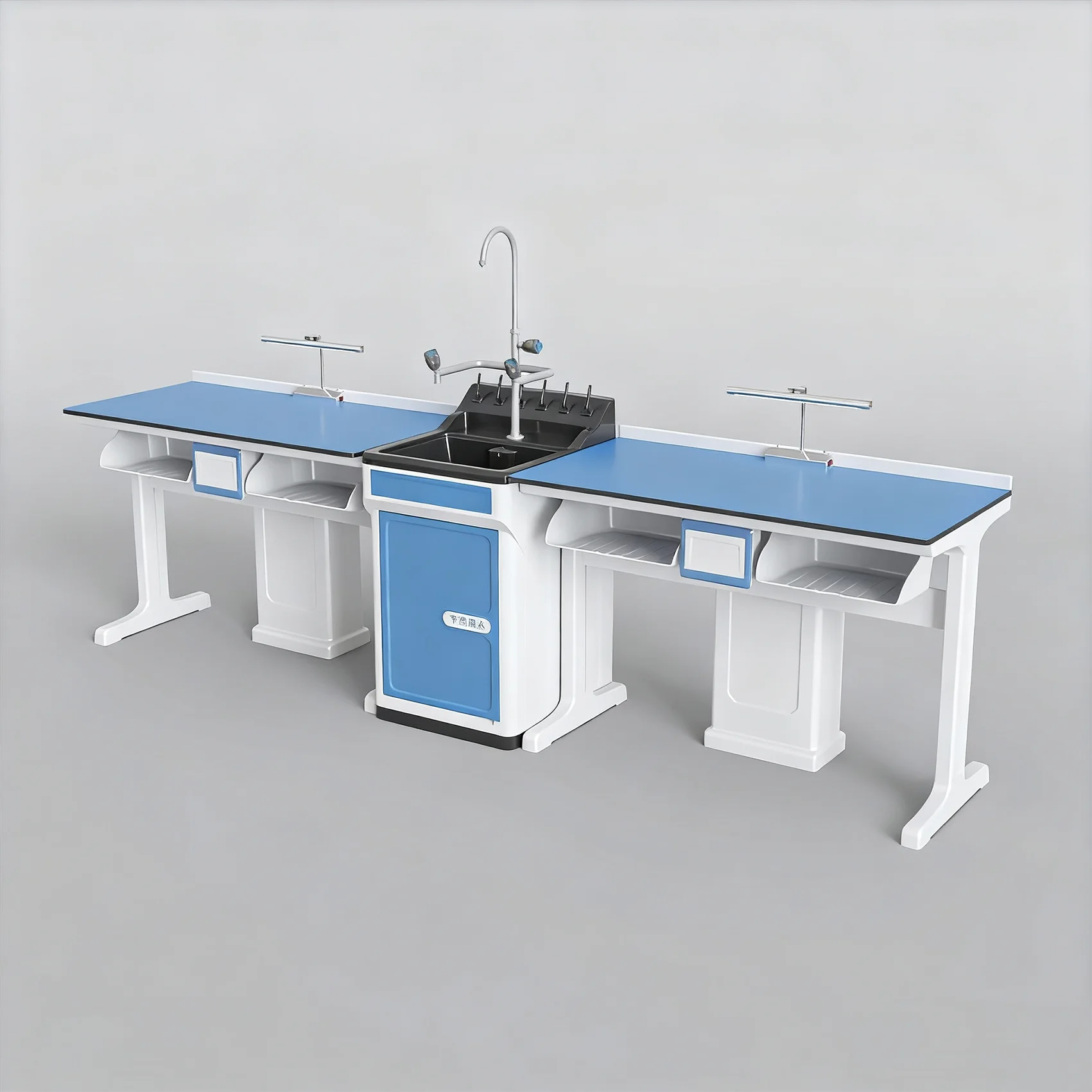 

New Primary And Secondary School Laboratory Furniture Desks And Chairs For The Classroom