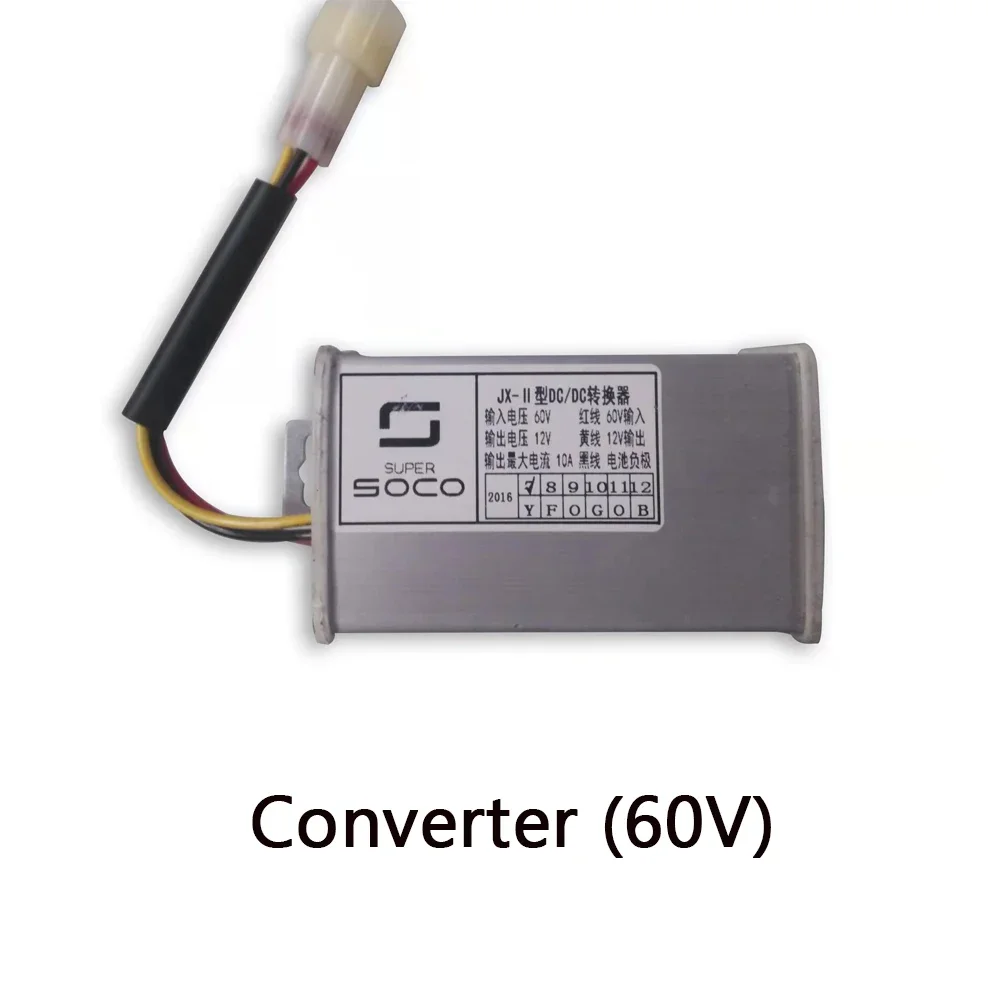 Super SOCO TS TC/MAX Origineel Alarm Antidiefstalapparaat Flitsrelais Aan/uit-toets Startconverter met één knop Uitschakelaar