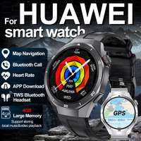 ForHUAWEI Upgrades GT5Pro 4GB Large Memory Men NFC Smartwatch Bluetooth Calling GPS Navigator MPS player APP Download SmartWatch