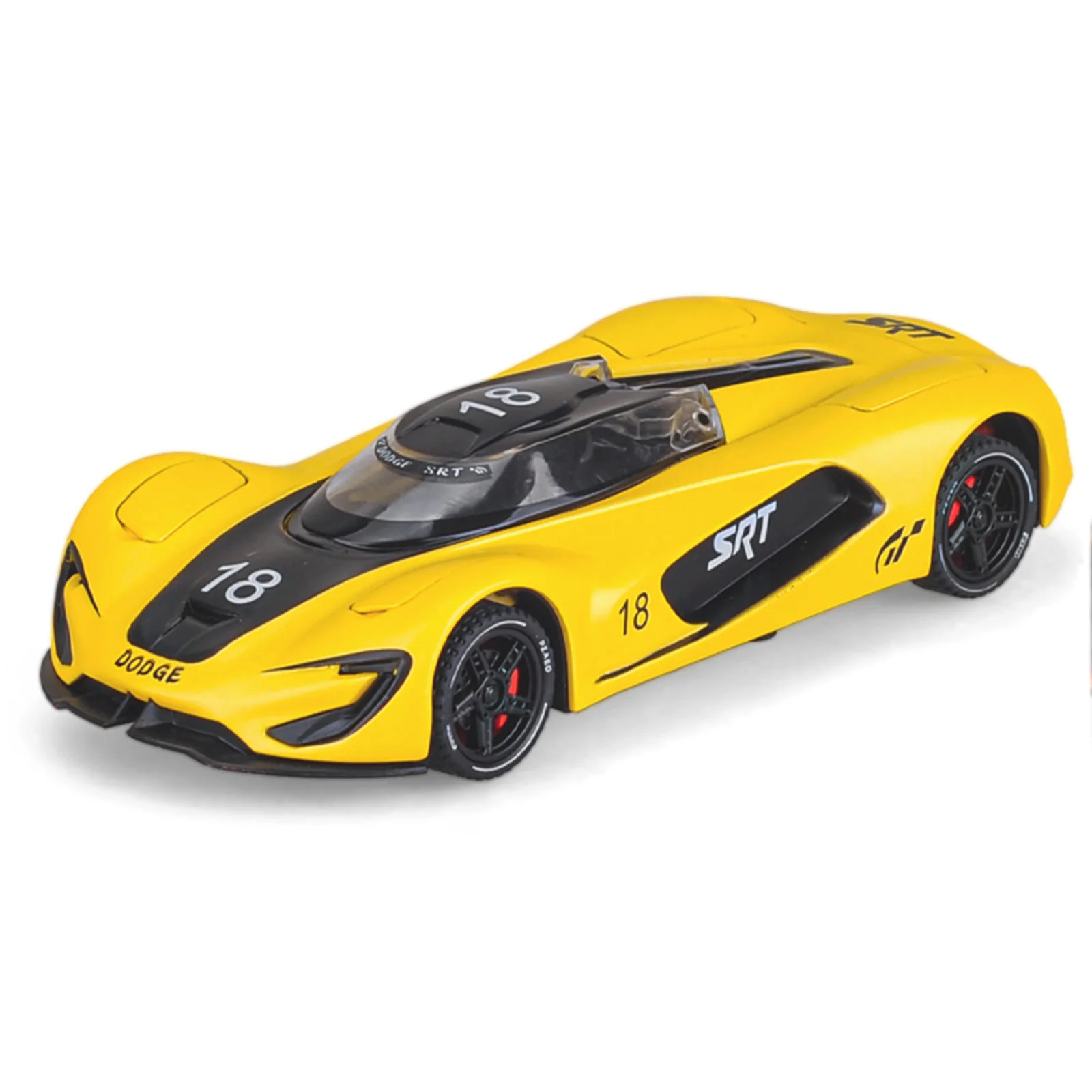 1: 32 Dodge SRT Battle Axe Alloy Supercar Model Track Edition Light Return Exquisite Ornament Boy Toy