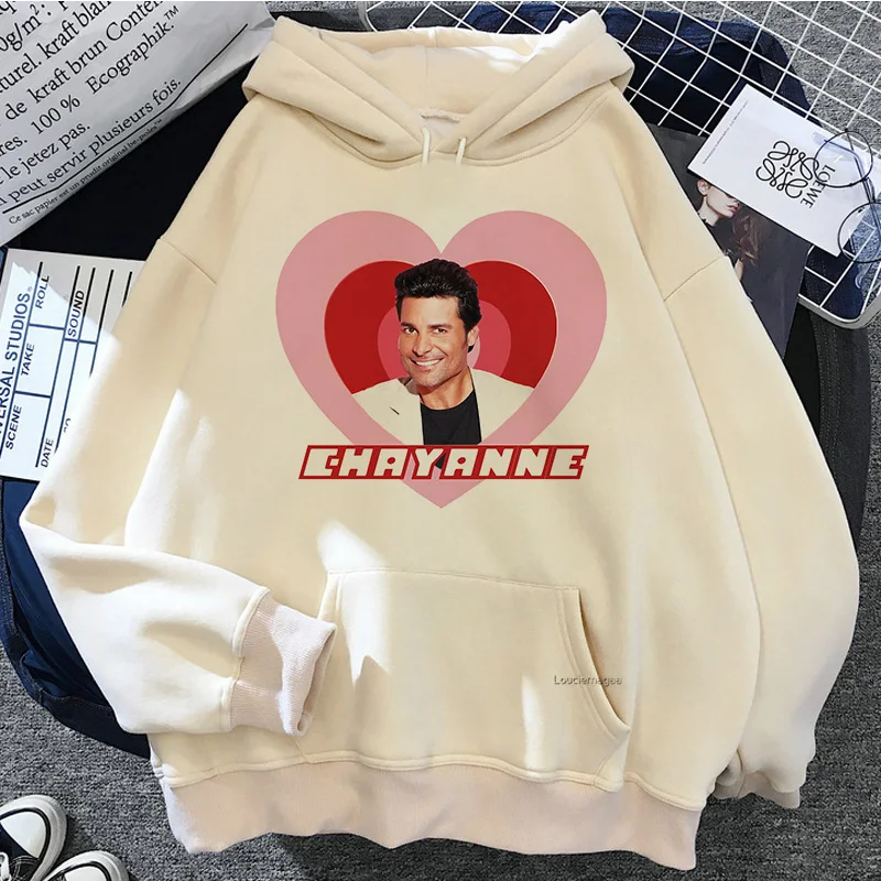 Chayanne hoodies women y2k aesthetic streetwear graphic 2023 pulls Hood female graphic sweatshirts