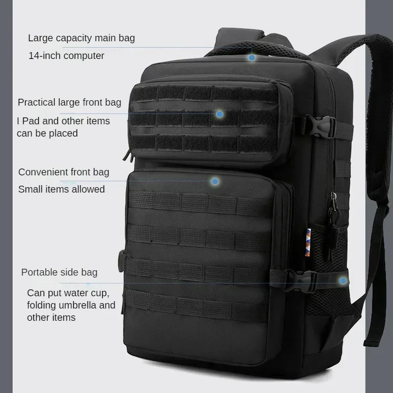 35L 1000D Nylon Waterproof Outdoor Rucksacks Tactical Sports Camping Hiking Trekking Hunting Molle Backpack