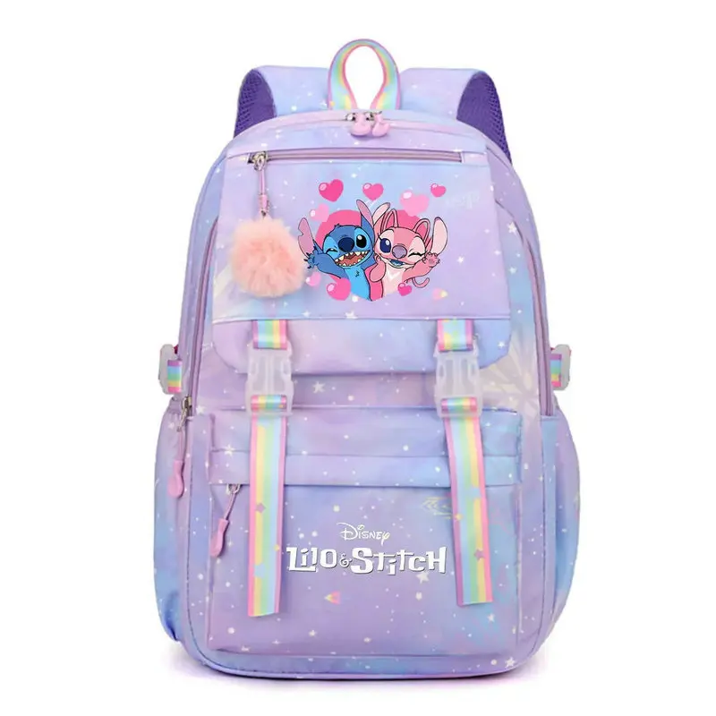 Disney Lilo i Stich plecaki damski plecak damski torba podróżna plecaki tornister dla nastoletnich dziewcząt Bookbag Mochila